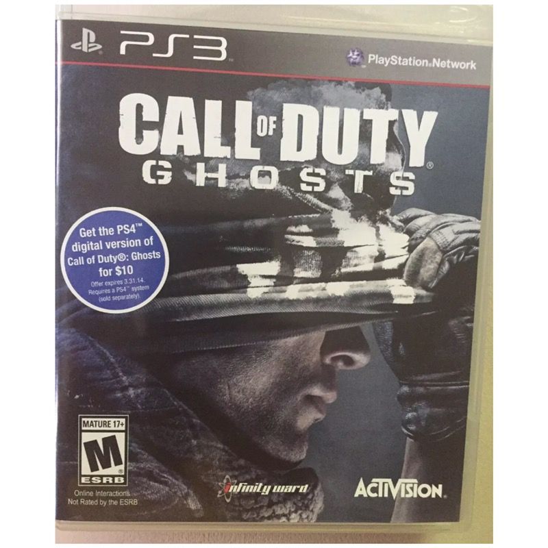 PS3 Call of Duty Ghosts