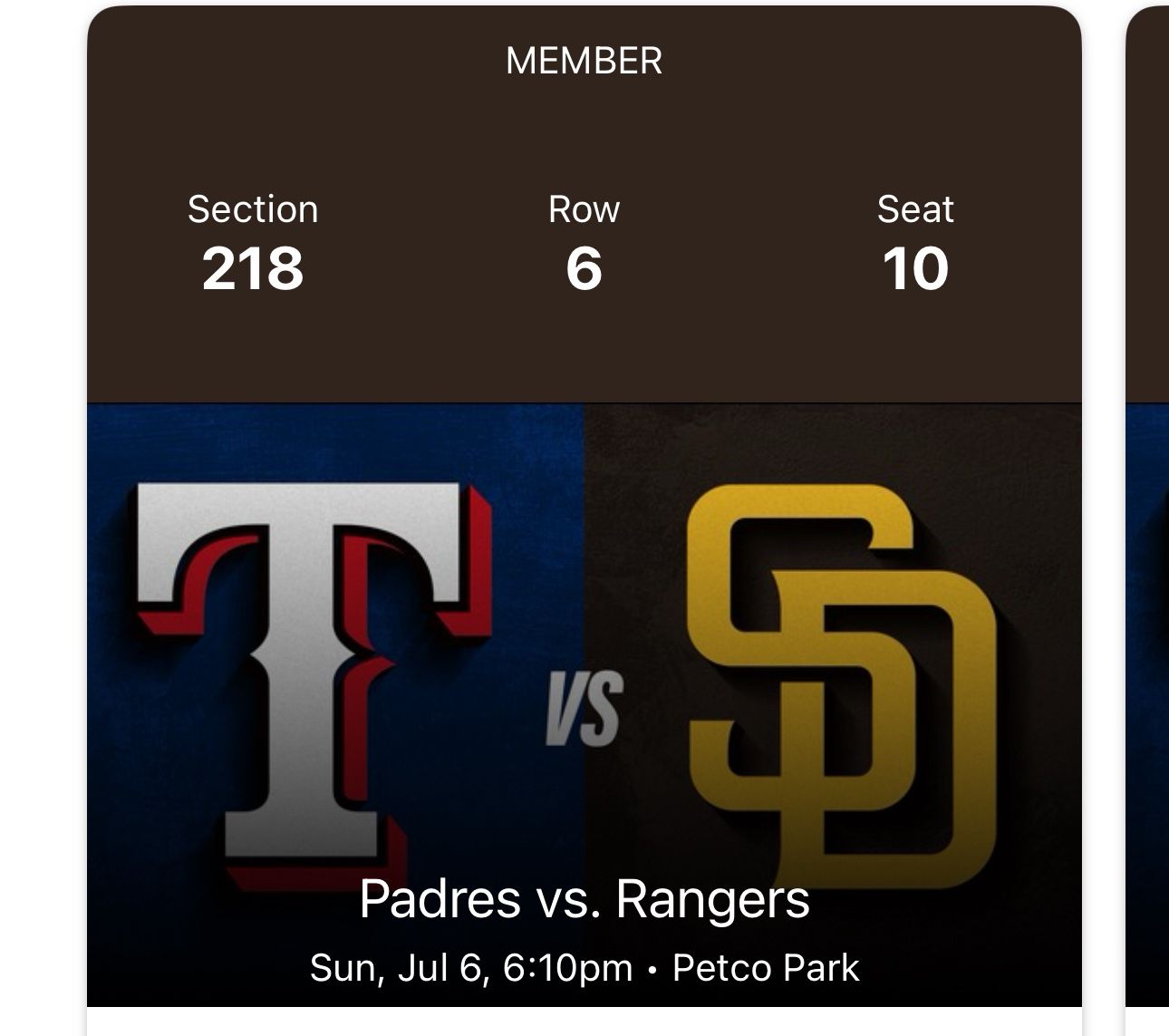 Padres Tickets