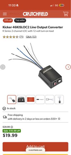 Kicker Line Output Convertor
