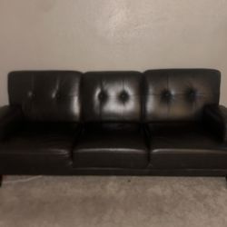 Leather Couch 