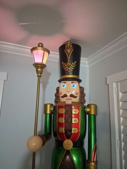 8 ft. Nutcracker soilder LCD Lights