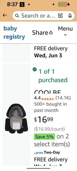 Baby pillow carseat