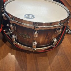 Tama 6.5x14" Starclassic Walnut/Birch Snare Drum (Molten Brown Burst)