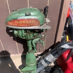 Boat. Motor Outboard