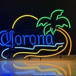 Large Corona Neon Sign 