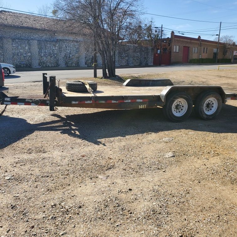 BigTex Flatbed Heavy Duty Trailer