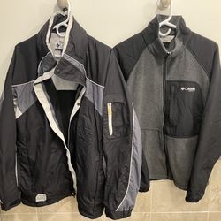 Columbia Mens Large Ski Snowboard Jacket EUC