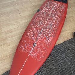 Ben Milano Surfboard With FCS Fins