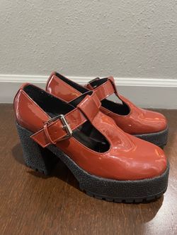 Asos Women’s Size 7 Patent Mary Jane Heel
