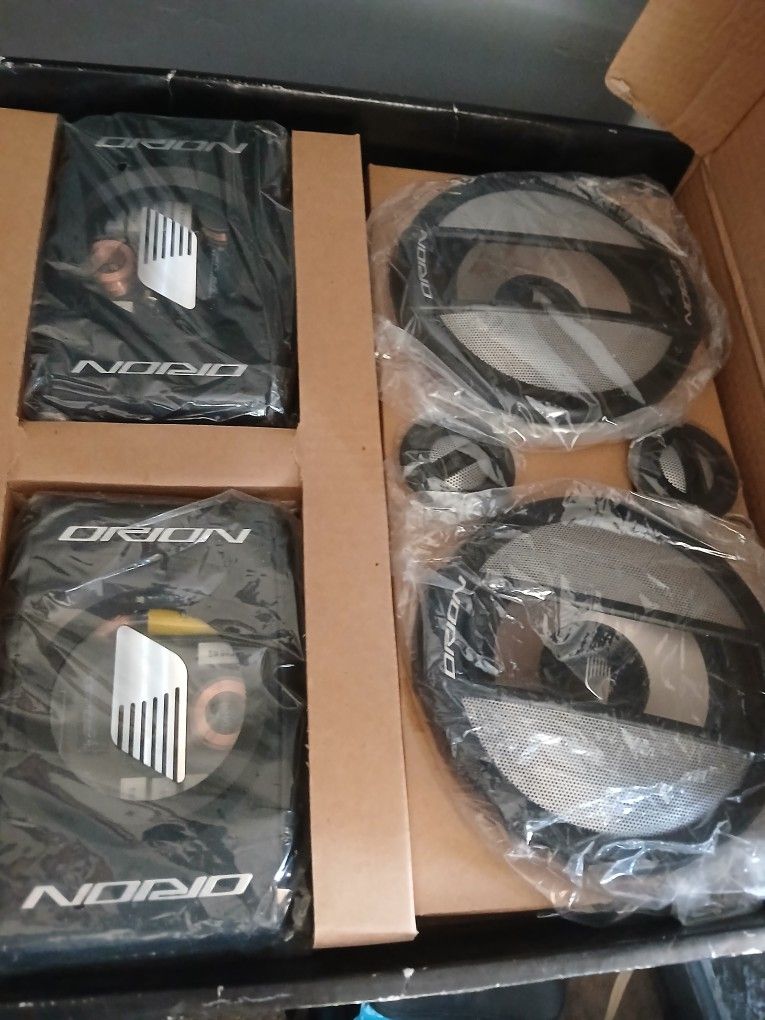 Orion Hcca 6.5 Component Set Very Nice And Clean Sound $180firm Price Pickup Only Serious Buyers Please Yes It Is Avaliable 