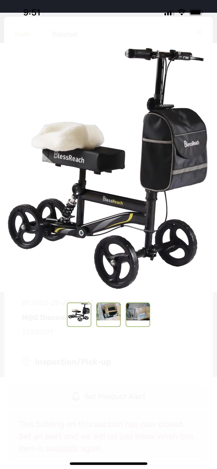 Bless Reach Knee Walker