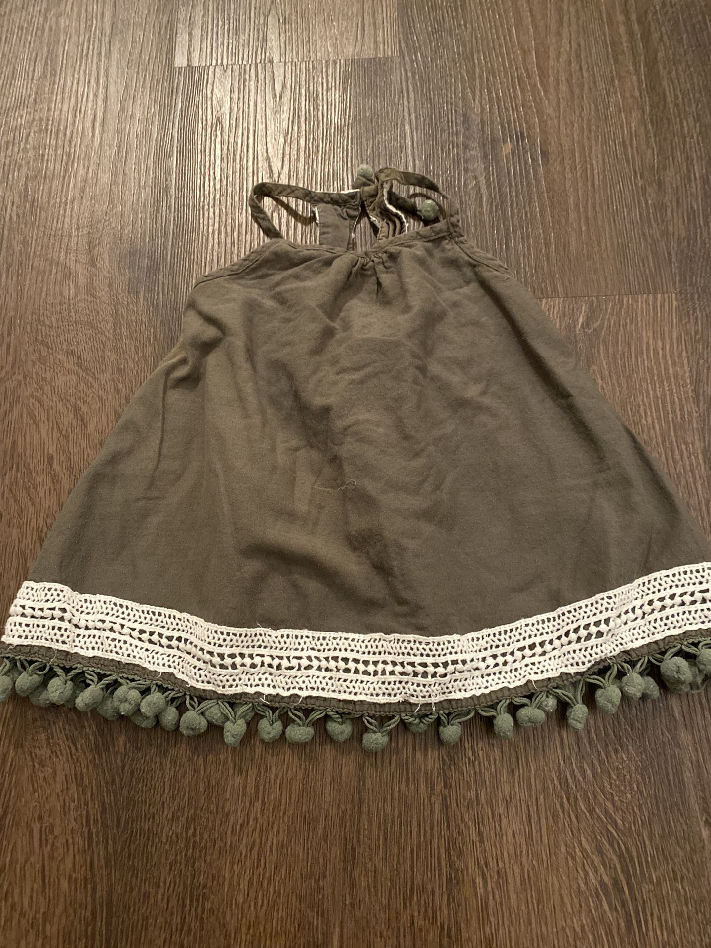 Girls Camo Green Fringe Dress Size 18 Months By Tommy Bahama #18