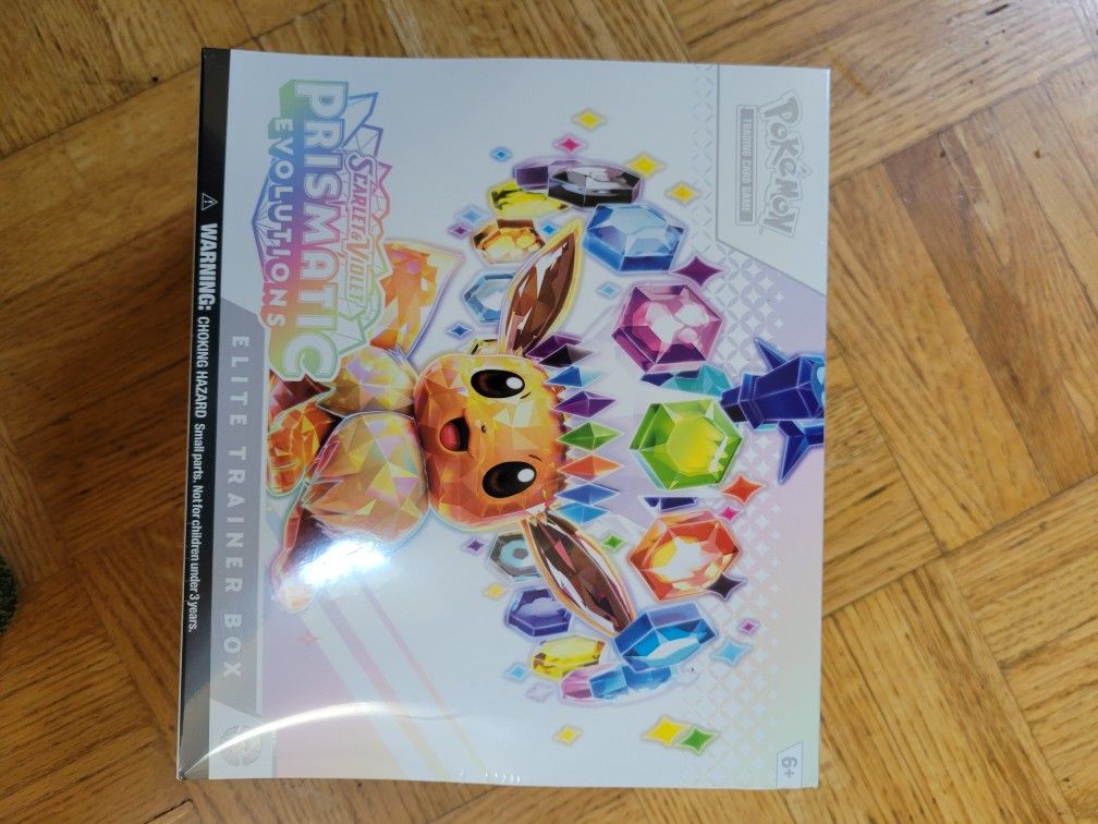Pokemon SV Prismatic Evolutions Elite Trainer Box