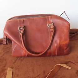 JOSEPH HANNA Fine Leather Goods bag initials PCW