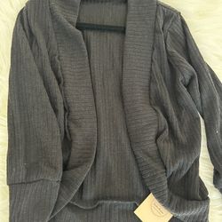 Black Toddler Girl Cardigan 
