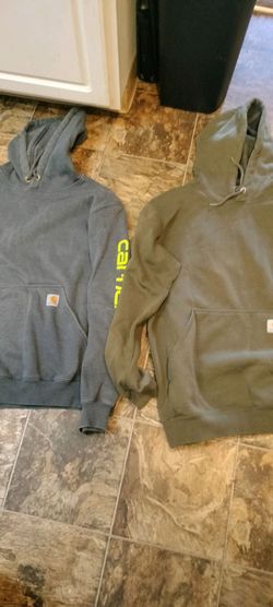 2 Carhartt hoodies
