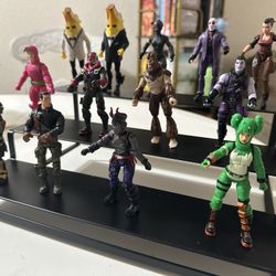 Lot Of 13 Articulated Fortnite Figures 4" 