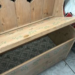 Kids Chest Made Of Wood