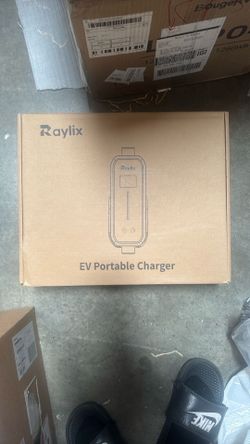 2026 Upgraded Level 1&2 Portable EV Charger, 8-16Amp Adjustable Current & Timer, 110V–240V, NEMA 5-15 & 6-20 Plug, 21Ft EV Charging Cable, J1772 Elect