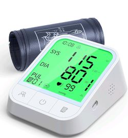 Freshcare Blood Pressure Monitor with Cuff, Large Cuff for Blood Pressure Machine, 2x99 Menory

