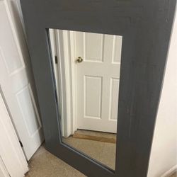 Oversized Wooden Full Length Mirror (Heavy Duty)