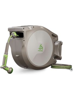 Brand New 5/8” 100ft Retractable Garden Hose Reel