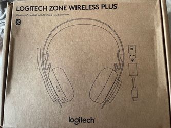 Logitech Zone Wireless Plus Headphones Unopened