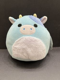 Blue Cow Squishmallow