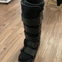 DJO Procare XcelTrax Tall Ankle Walker Boot, Large size