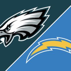 CHARGERS VS EAGLES  🦅