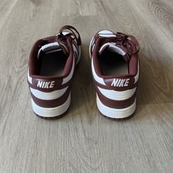 Nike Dunk Low Retro Shoes (Size 9) White/Gym Red/ Redwood