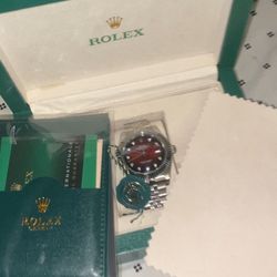 Red Face Rolex 41mm