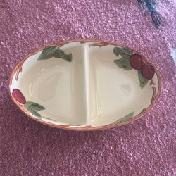 Apple Franciscan Dish $10 Firm 93309 