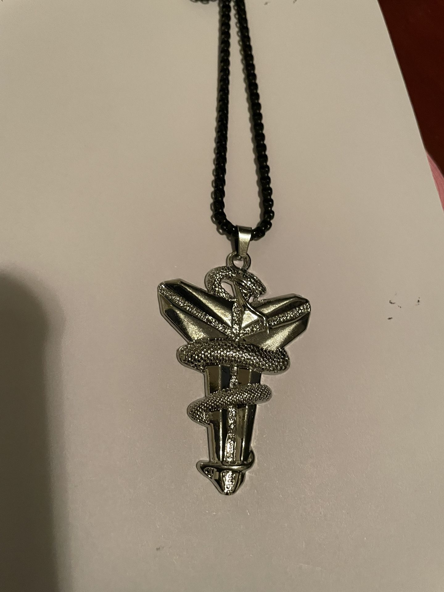 Titanium Mamba Mentality Pendant