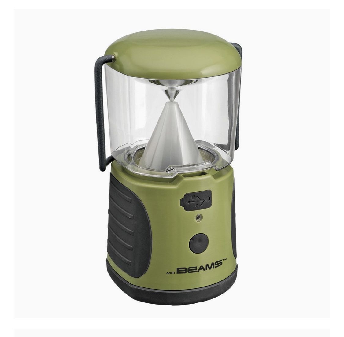 Mr. Beams MB470 UltraBright LED Camping Lantern with USB Charger; Camping, Hiking, Emergencies, Outages; Water resistant, Light