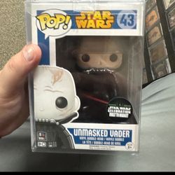 Funko Pop! Star Wars Unmasked Vader 1st to Market # 43