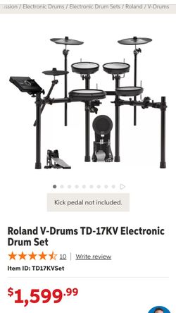 Roland Electric Drum Set 