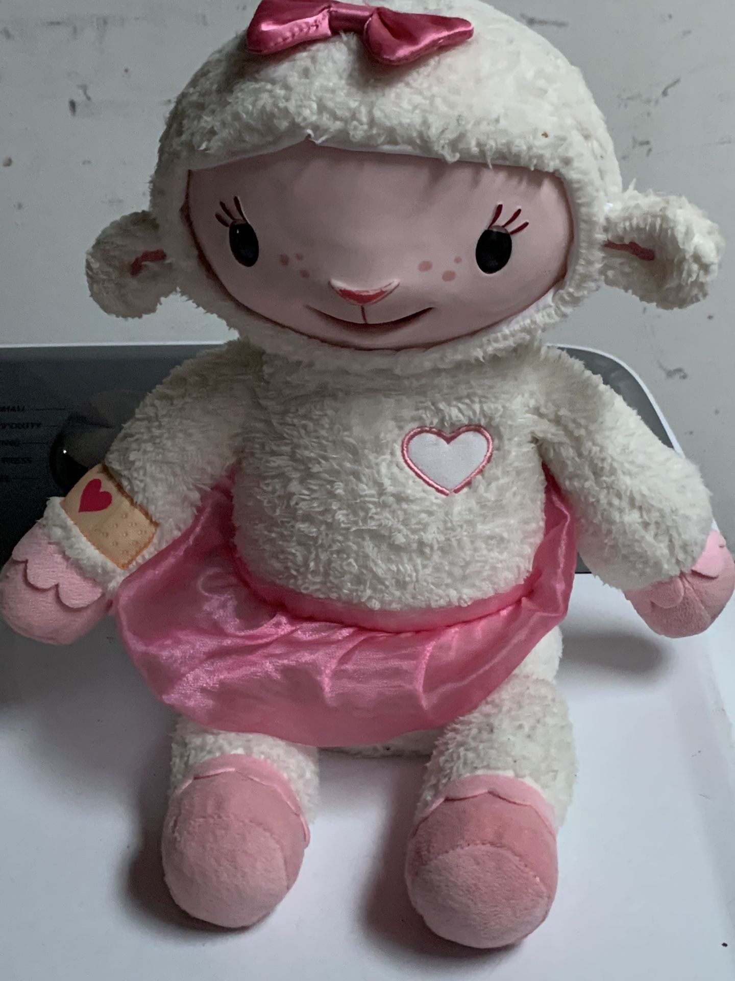 Disney Doc McStuffins Take Care Of Me Lambie Interactive Plush Talks and Sings