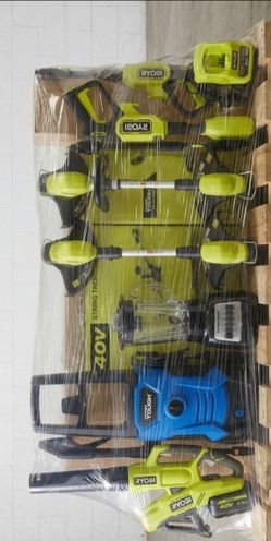 FAST-SALE: Ryobi 40V Outdoor Gear & Appliance Lot - AS-IS / CASH ONLY