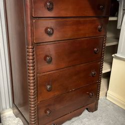 Mahogany Chest Of Drawers Solid Wood Dresser