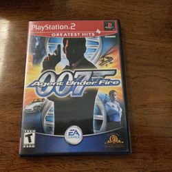 007 Agent Under Fire Ps2