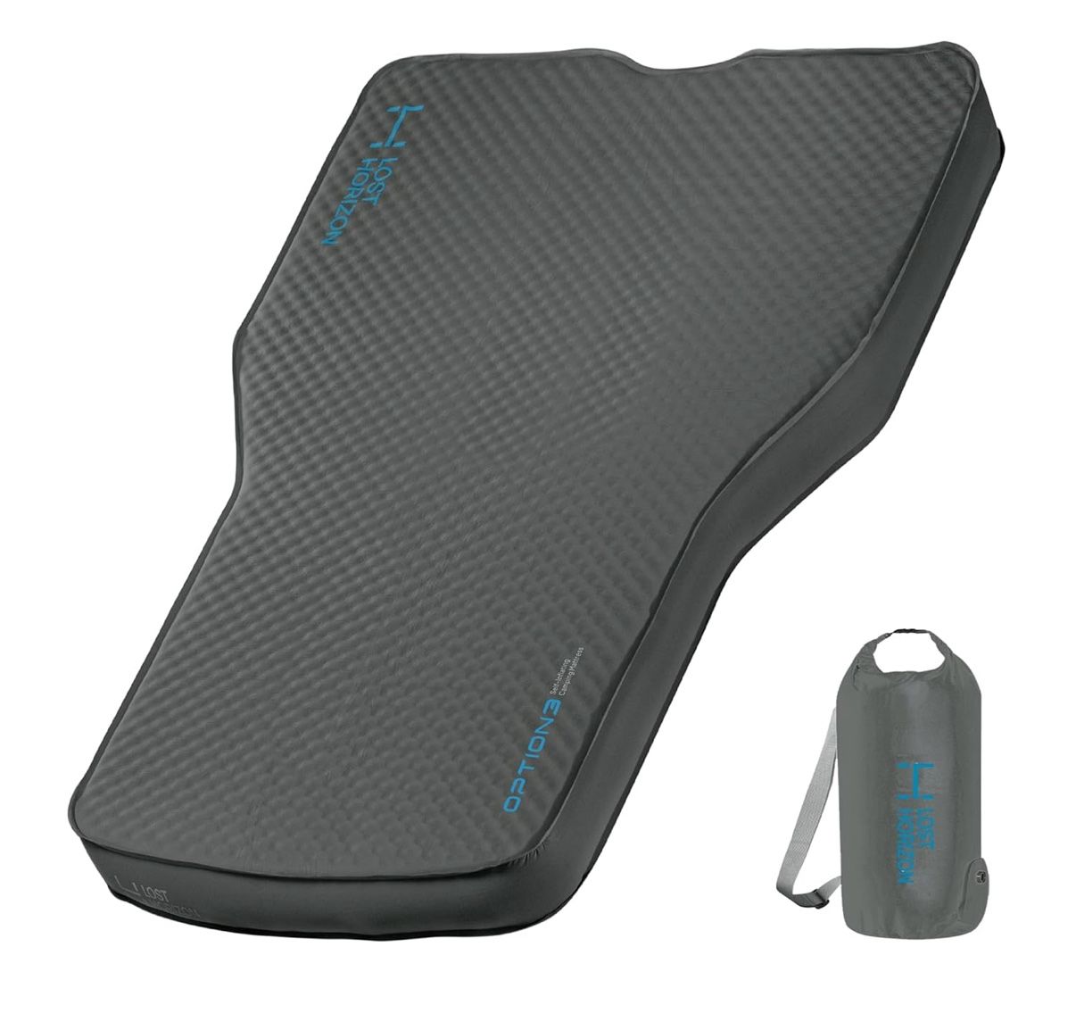 Camping Air Mattress with Foam for Tesla, Self Inflating Sleeping Pad with Air Pump, 4.5" Thick