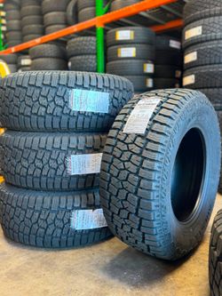 33x12.50R18LT Arisun A/T Set Of 4 New Tires