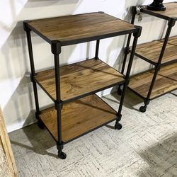 Wood and Iron Shelf
