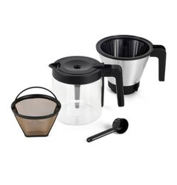 Bella Pro Series - 8-Cup Pour Over Coffee Maker - Stainless Steel