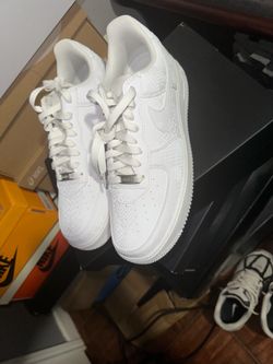 All White Nike Kobe Bryant AF1’s
