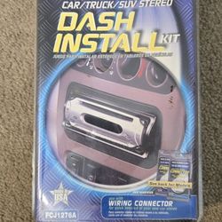 Scosche FCJ1276A Single Dash Install Kit for 74-up Ford Chrysler/Jeep