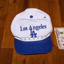 Dodgers White SnapBack 