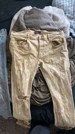 Purple Brand Distressed Jeans