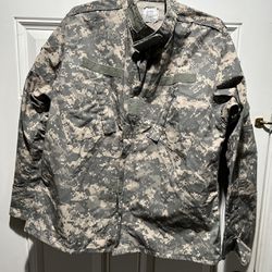 US Army ACU Coat, Jacket, Uniform Top, Shirt Digital Camo Large Regular 